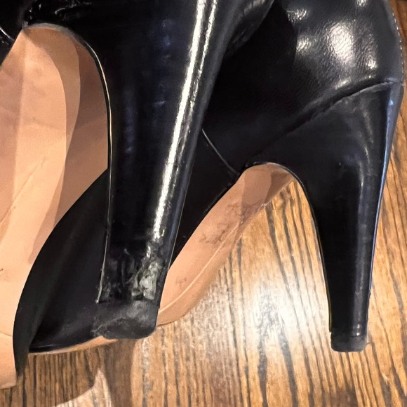 Black heeled boots - Picture 2 of 5